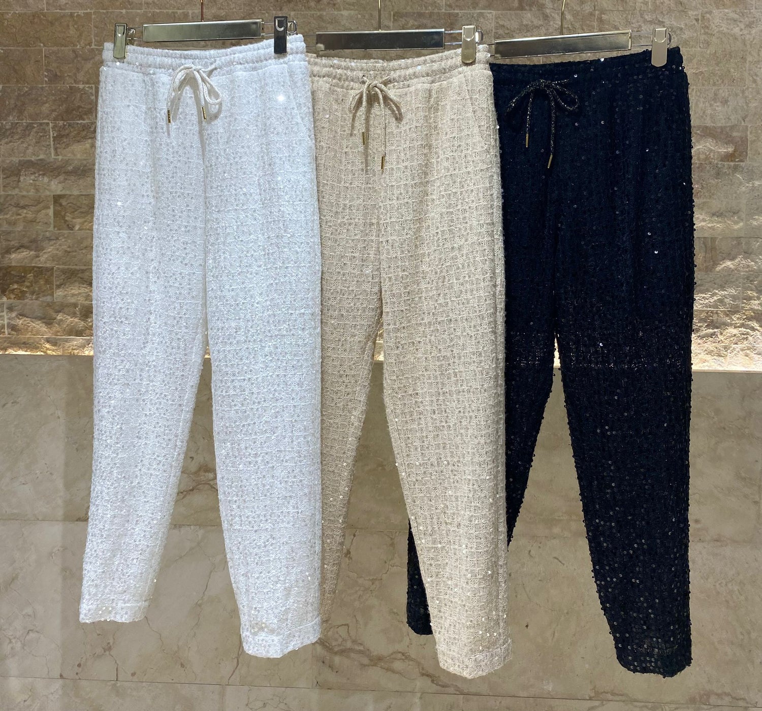 53-5116 Sequins Pants - Brown Loft