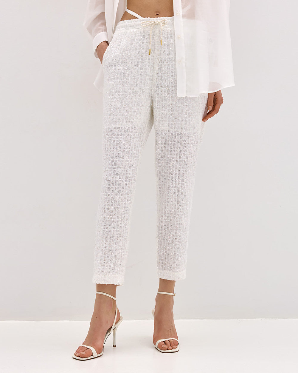 53-5116 Sequins Pants - Brown Loft