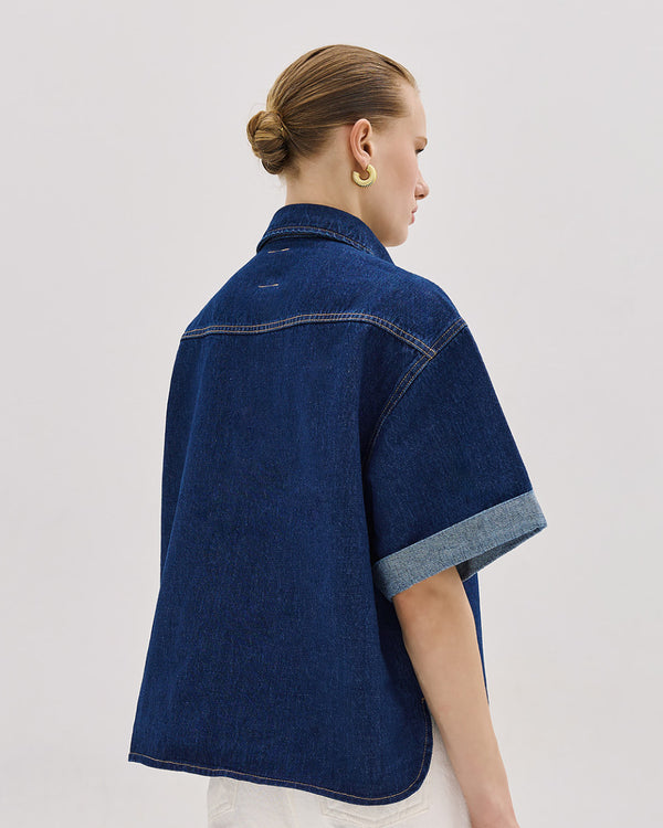 Oversized Denim Jacket - 53-8031