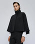 54-1037 Oversized Cape Jacket - Brown Loft