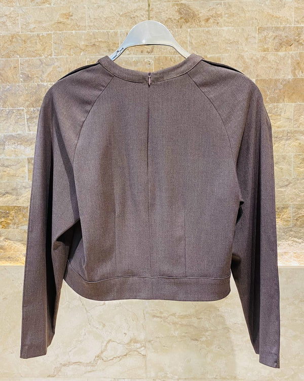 54-2124 Cropped Top اقتصاص الأعلى