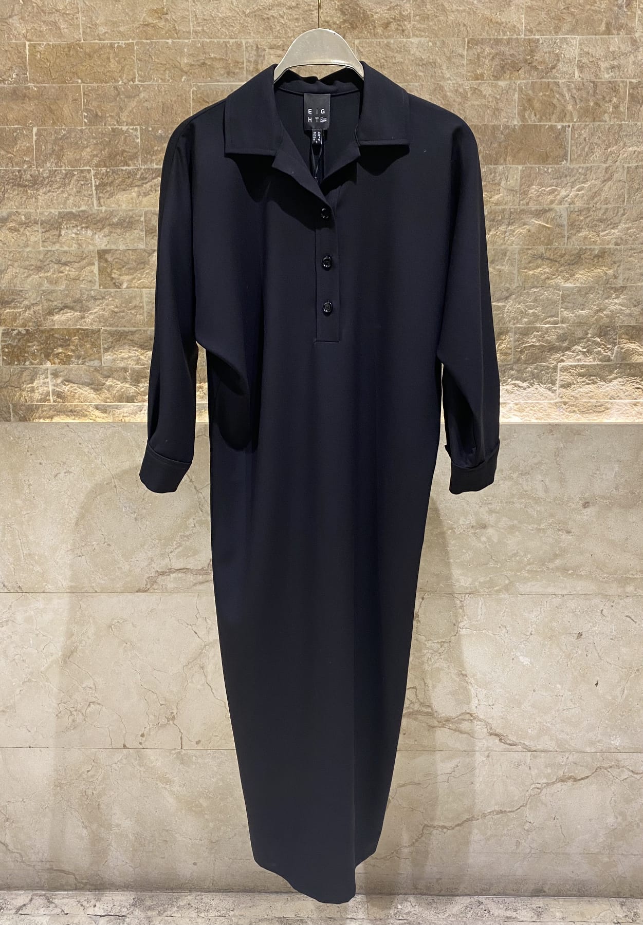 54-3313 Long Dress - Brown Loft