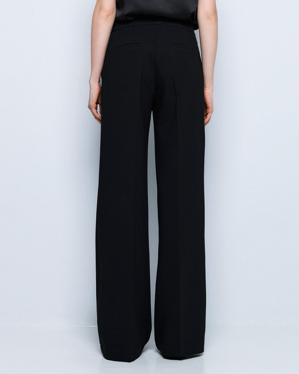 54-5035 Elegant Wide Leg Pants - Brown Loft