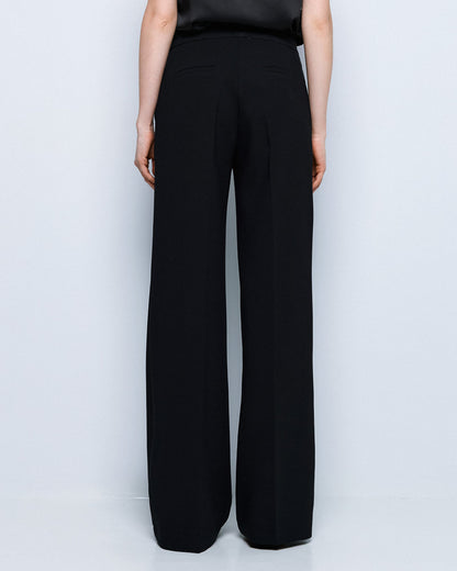 54-5035 Elegant Wide Leg Pants - Brown Loft