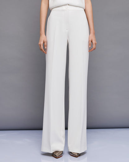 54-5035 Elegant Wide Leg Pants - Brown Loft