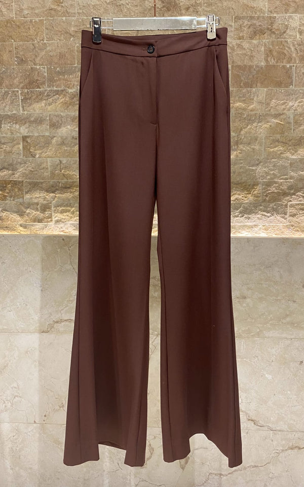 54-2072/5038 Long Top and Flare Pants بلوزة طويلة وبنطال واسع