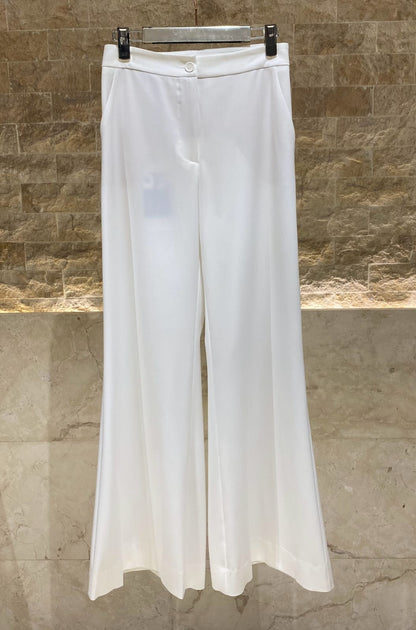 54-2072/5038 Long Top and Flare Pants - Brown Loft