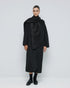 54-9009 Stylish Coat with Detachable Scarf - Brown Loft