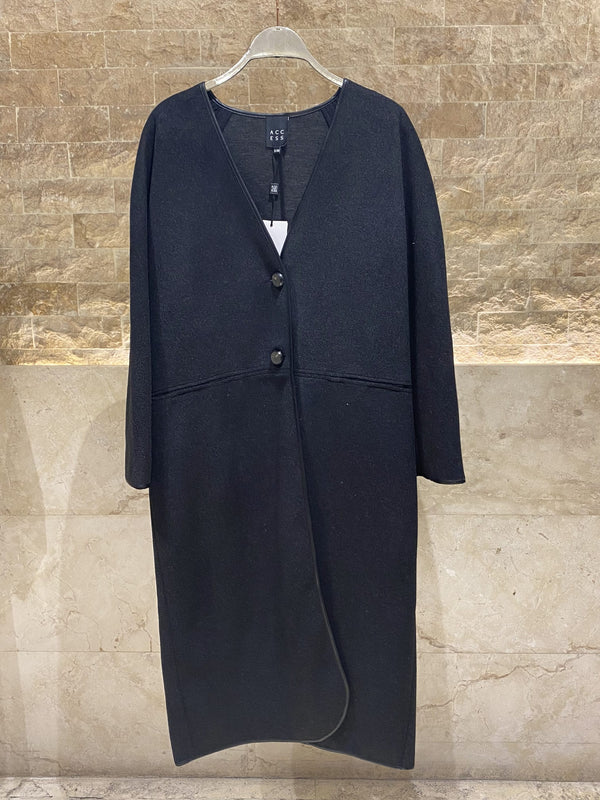 54-9009 Coat with Scarf معطف مع وشاح