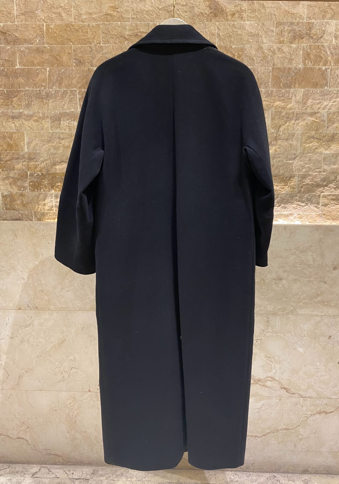 54-9011 Coat with Rhinestone Trim - Brown Loft
