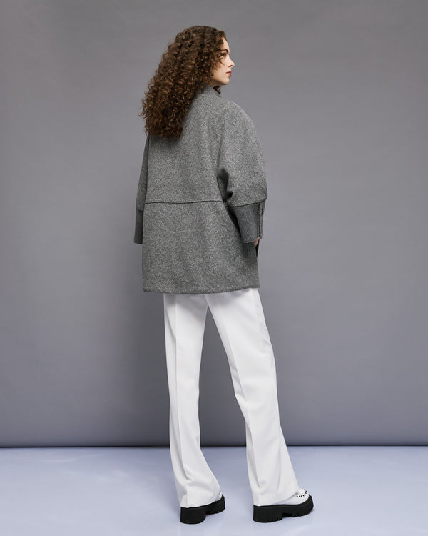 54-9018  Oversized Coat معطف المتضخم