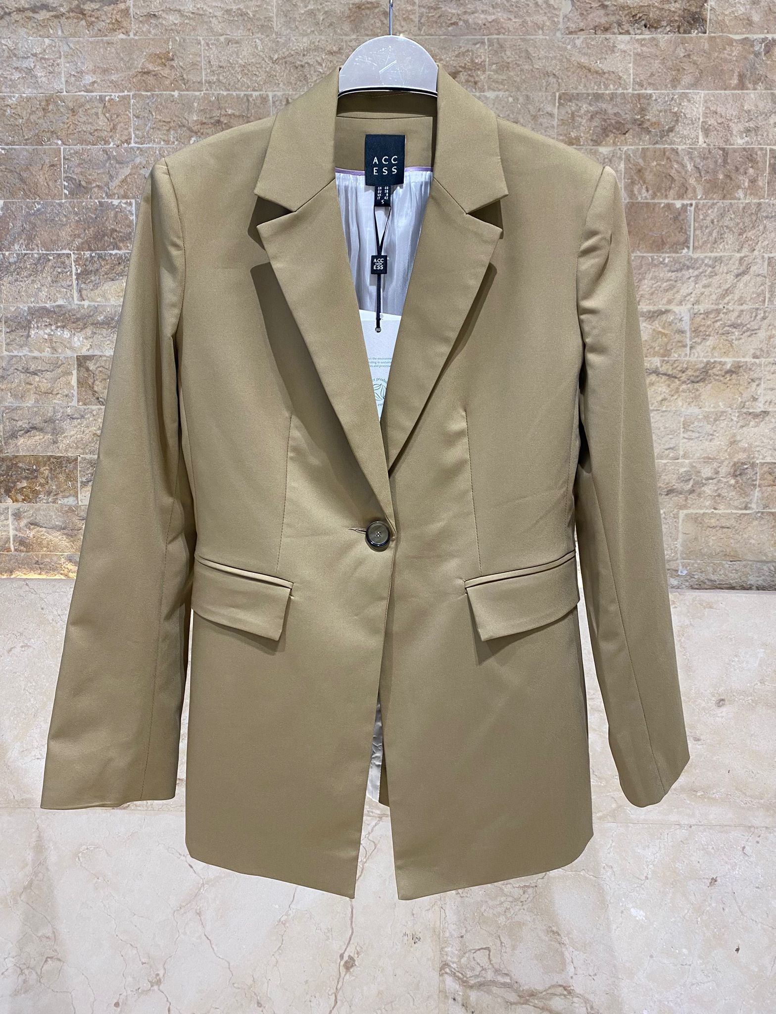63-1003 Flap Pocket Cotton Jacket - Brown Loft