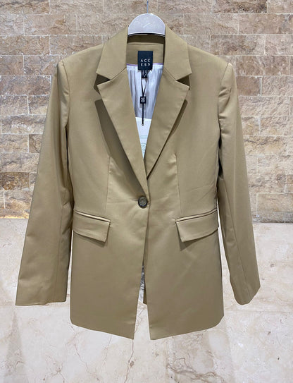 63-1003 Flap Pocket Cotton Jacket - Brown Loft