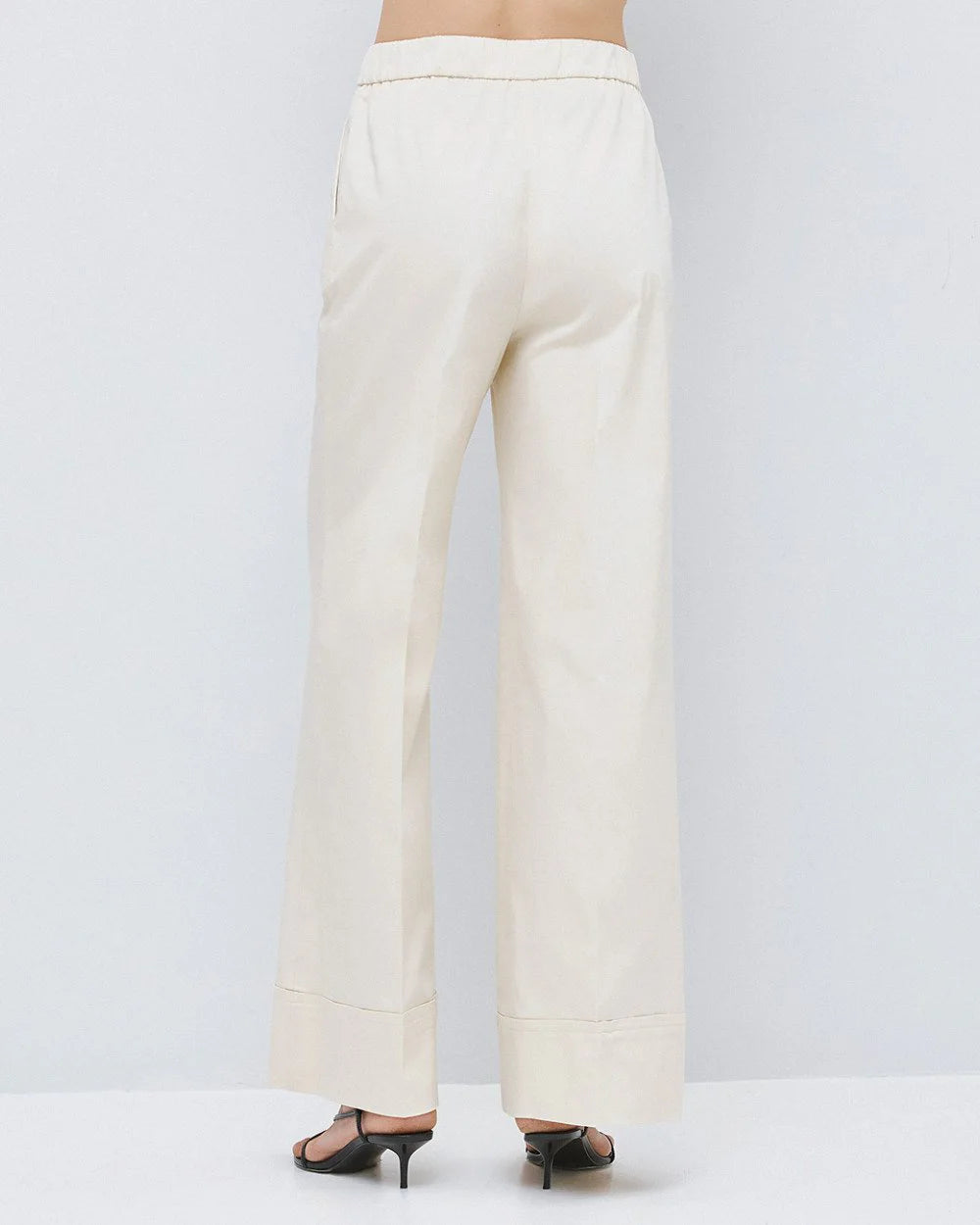 63-5044 Wide Leg Pants - Brown Loft