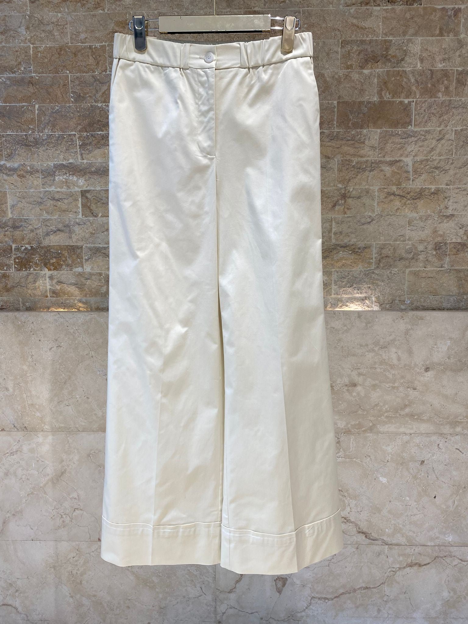 63-5044 Wide Leg Pants - Brown Loft