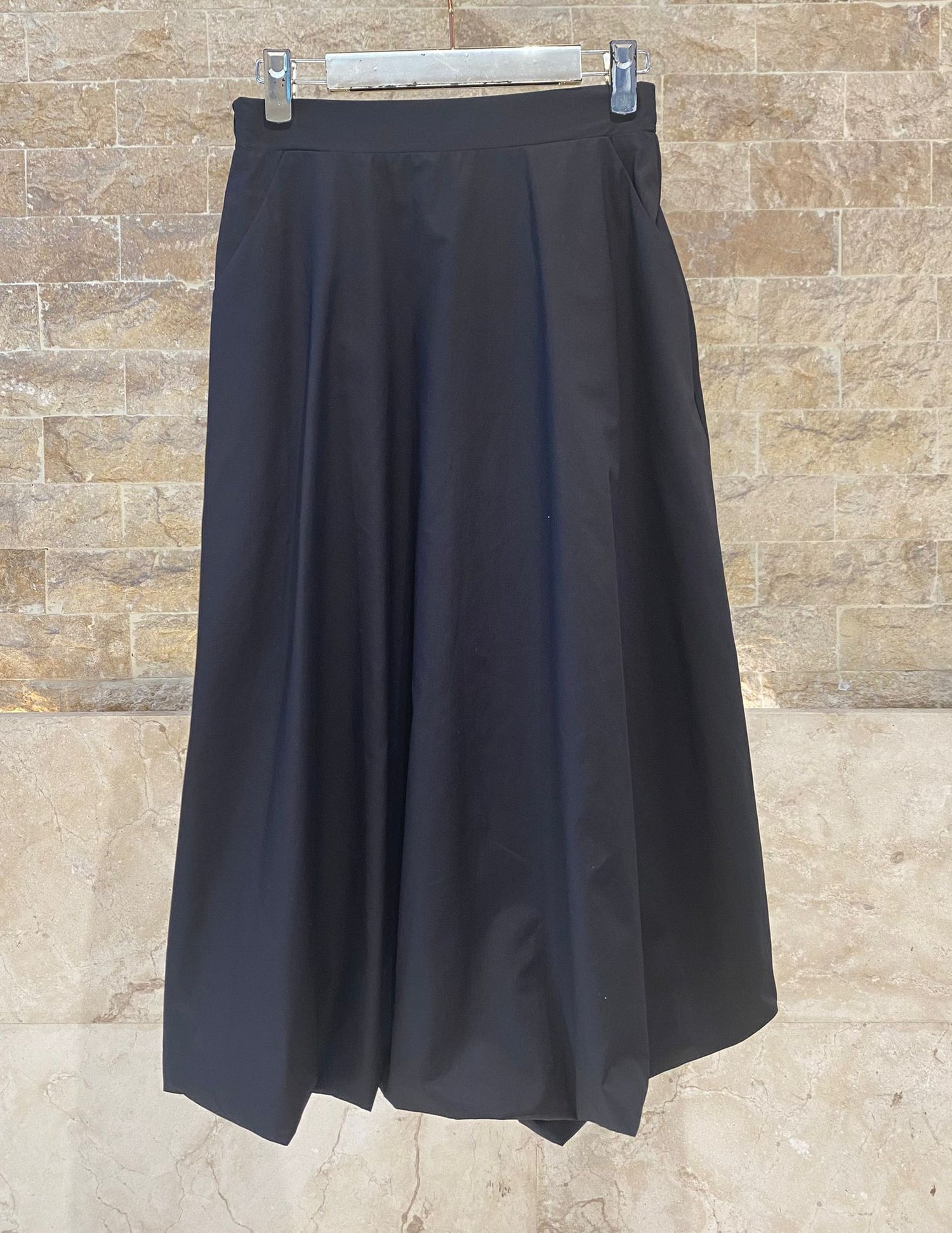63-6012 Midi Balloon Skirt - Brown Loft