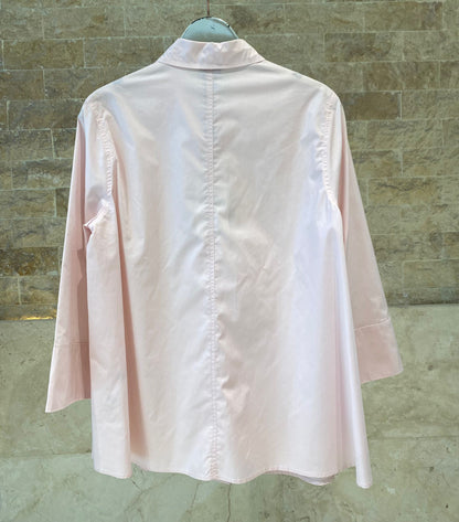 63-7013 Shirt with Wide Sleeves - Brown Loft
