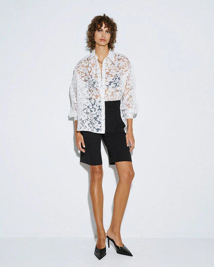 63-7065 Devore Shirt - Brown Loft