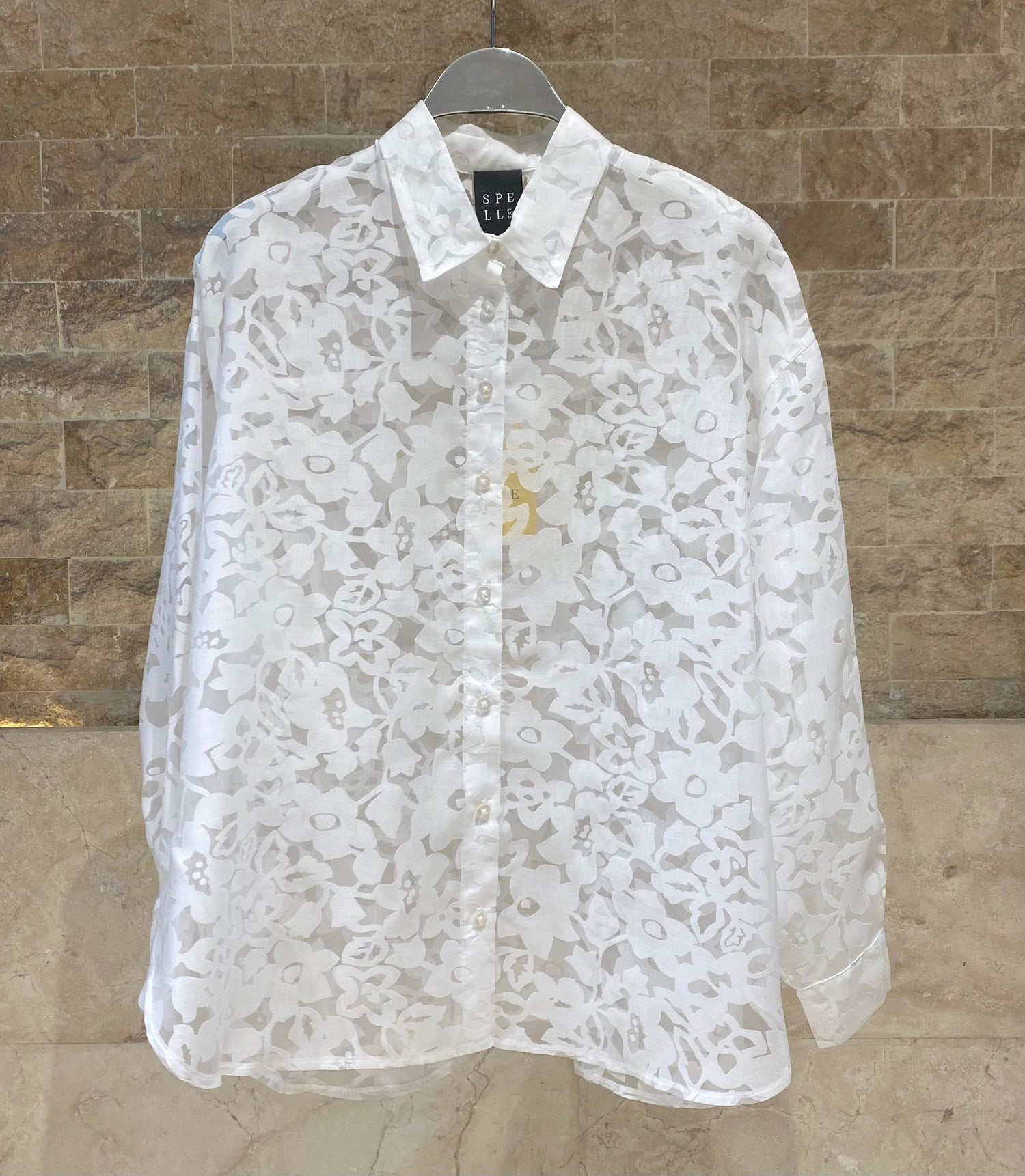 63-7065 Devore Shirt - Brown Loft