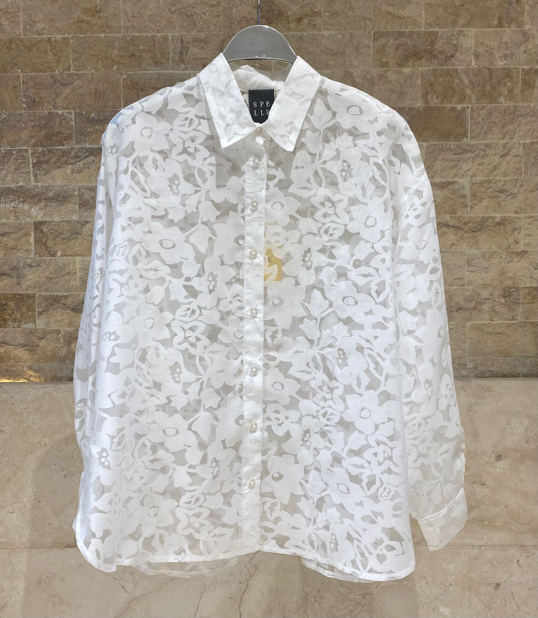 63-7065 Devore Shirt - Brown Loft