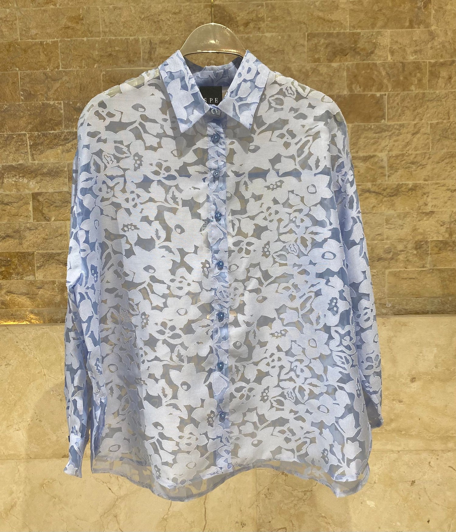 63-7065 Devore Shirt - Brown Loft