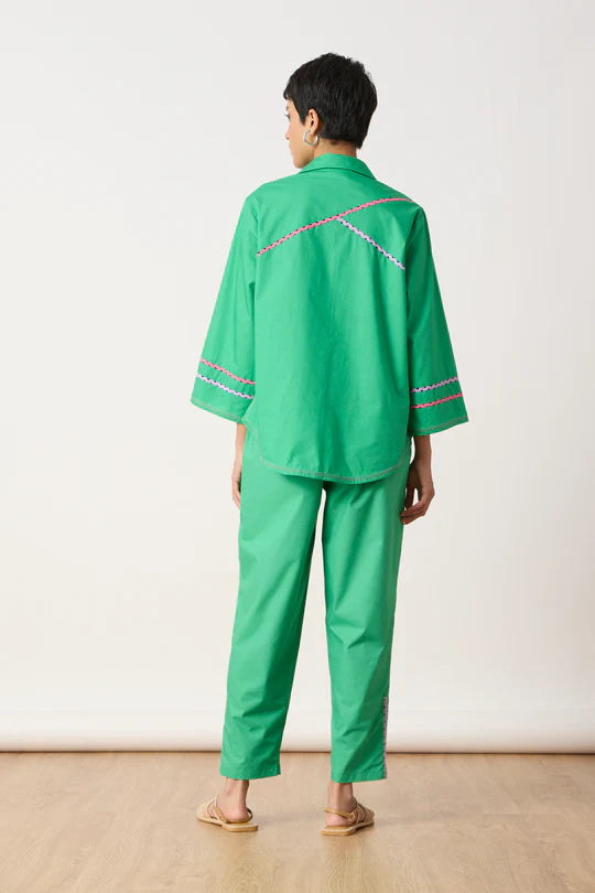 Louisa Set - Women's Shirt and Pants Set