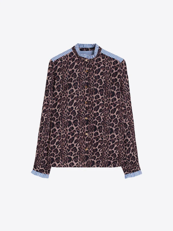 Animal Print Shirt And Pant Set 34035-34047