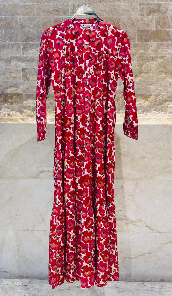 67148 Red Floral