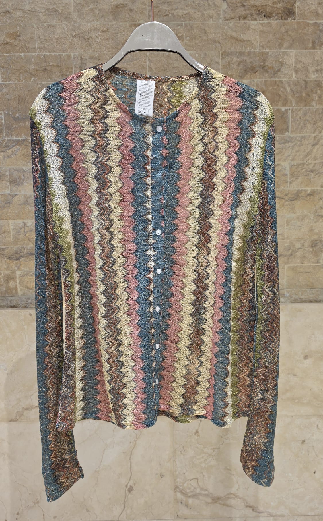 67895 Knit Lurex Top
