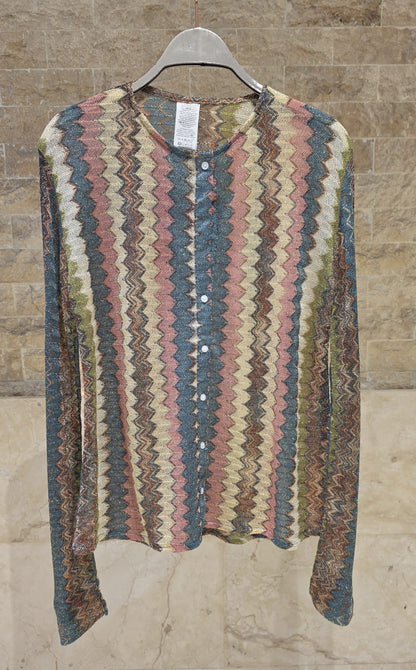 67895 Knit Lurex Top