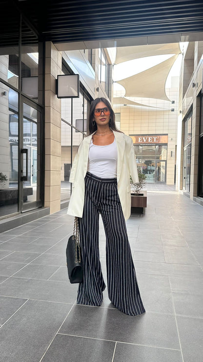 53-1063 جاكيت مزود بأزرار فردية وياقة لابيل - Brown Loft