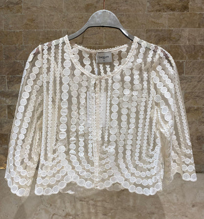 80785-3 Cropped Bolero Jacket