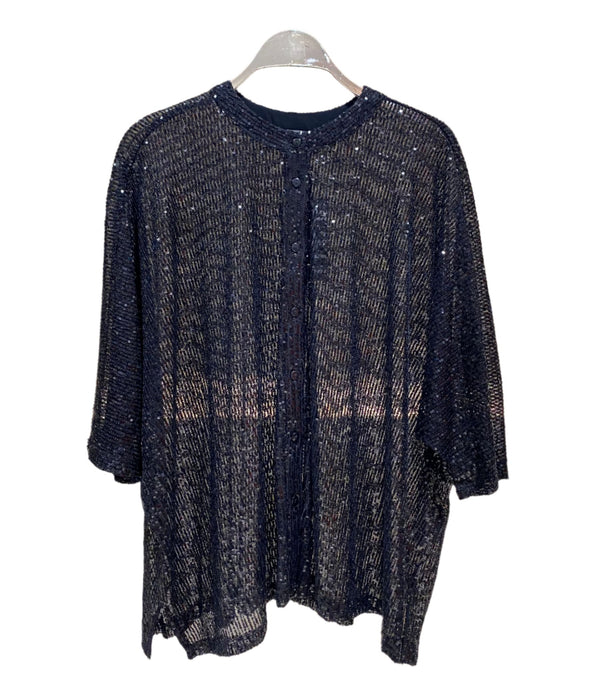 8201. 3033 (Oversized Sequins Shirt)قميص كبير بالترتر