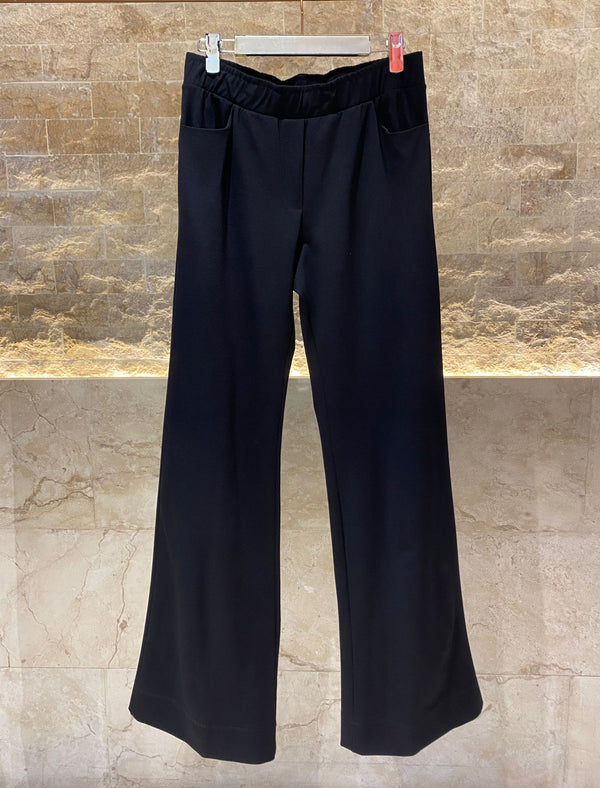 8201.2069 (Mid Rise Waist Bootcut Fit Pants) منتصف الارتفاع الخصر بوتكوت صالح السراويل