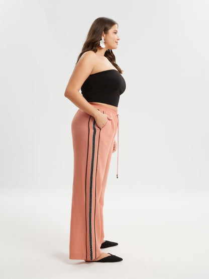 Wide Leg Linen Pants - 8301.2057 - Brown Loft