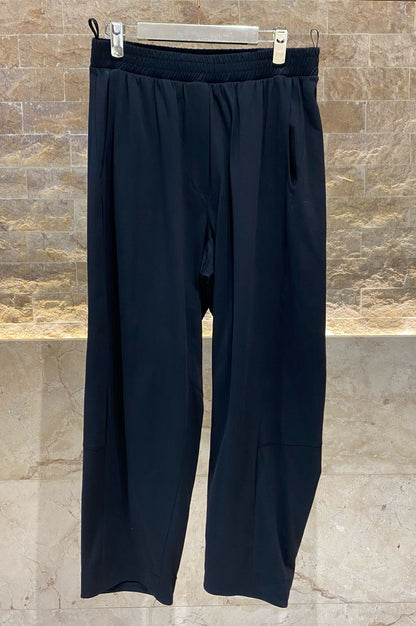 High Waist Oversized Cotton Pants - 8301.2066 - Brown Loft