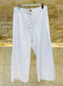 Wide Leg Cropped Cotton Pants - 8301.2086 - Brown Loft