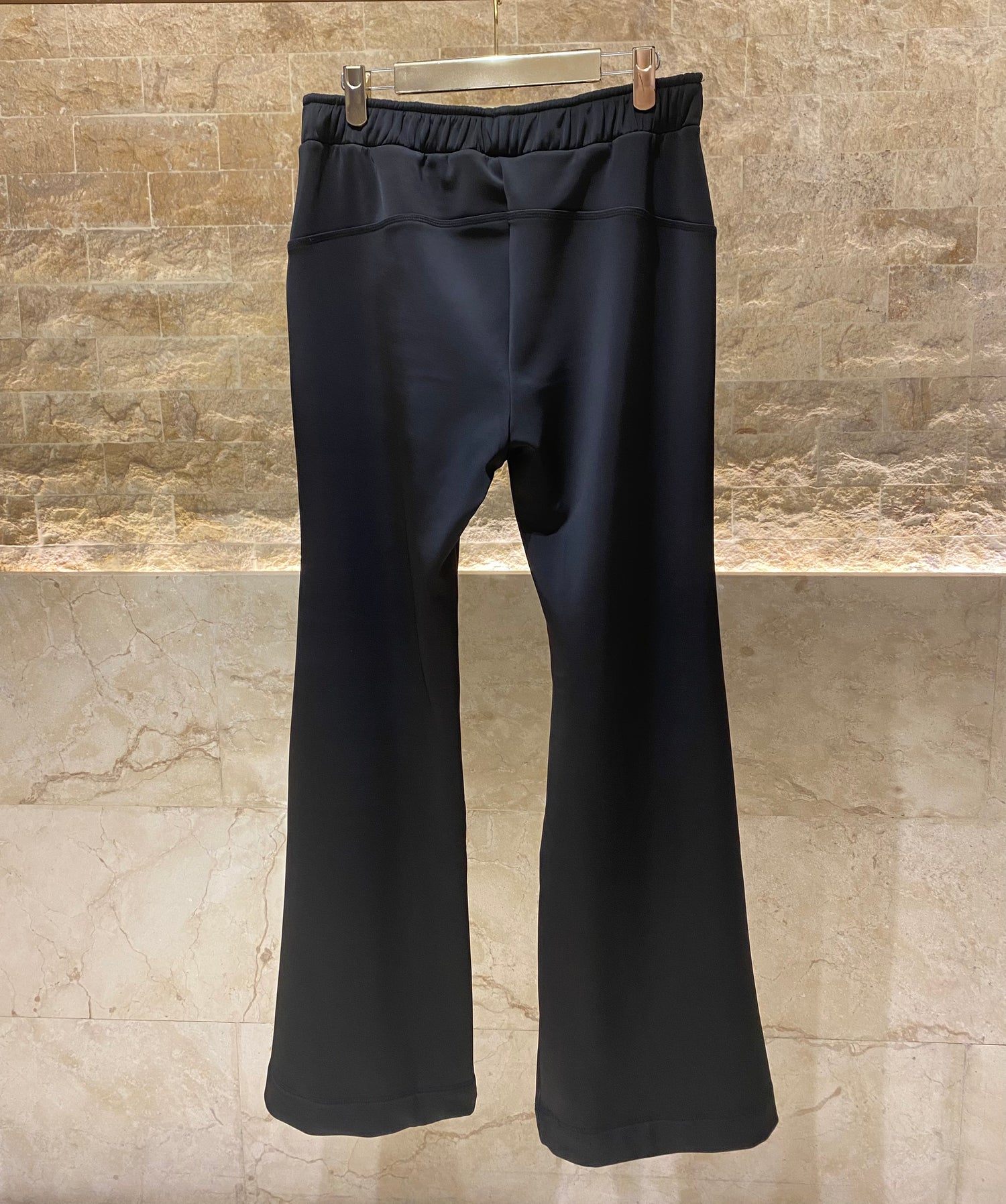 8401.2050 Wide Leg Satin Flared Pants - Brown Loft