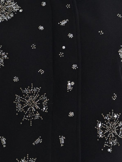 Sequin Detail Zip-Up Jacket 8603.4027.N