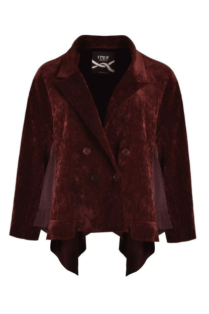 Velvet Blazer &amp; Wide-Leg Pants Set 8601.4012/2025