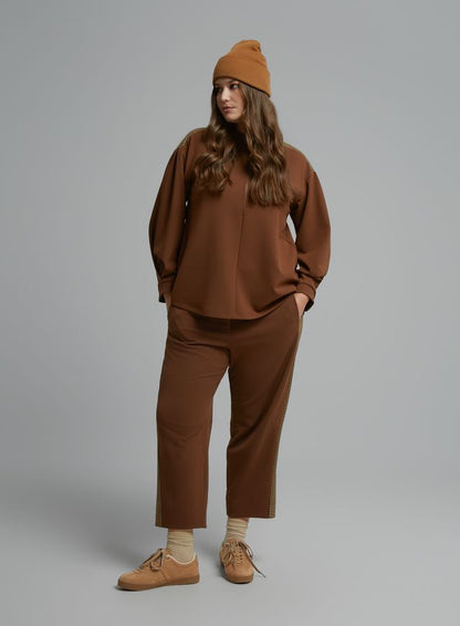 Side Stripe Wide-Leg Trousers 8601.2034