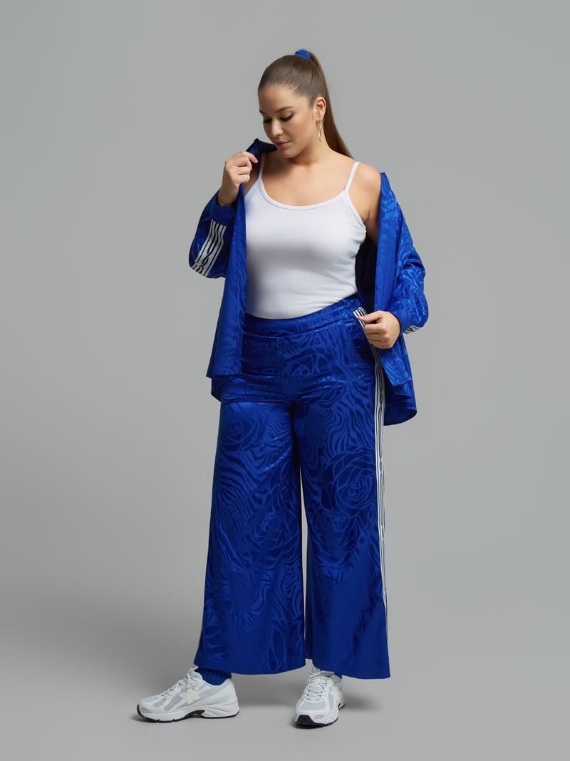 Textured Shirt &amp; Wide-Leg Pants Set 8601.3039/2053