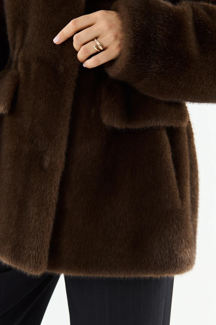 Alfie Faux Fur Jacket