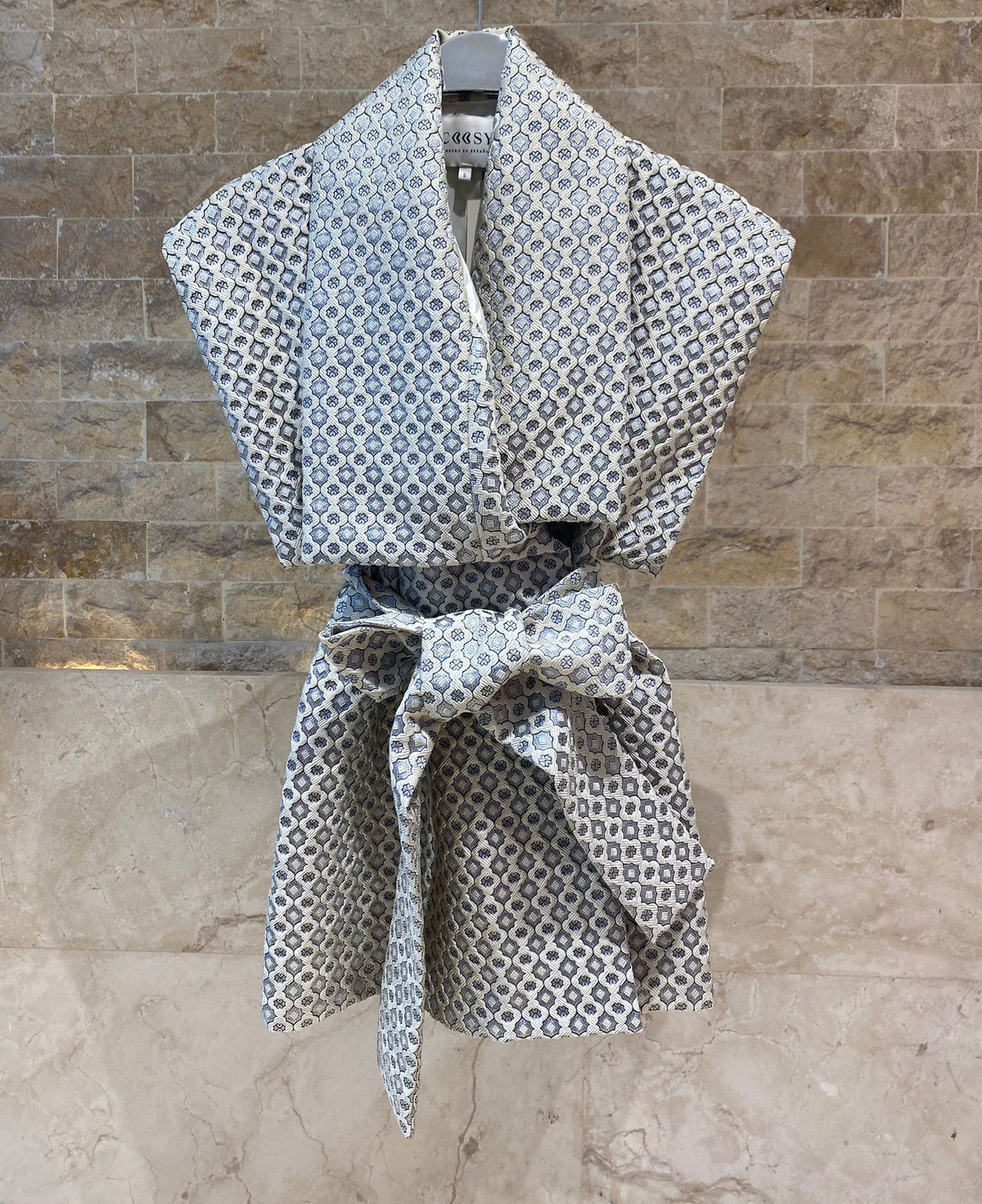 Cosme Kimono Geometric Embossed Kimono