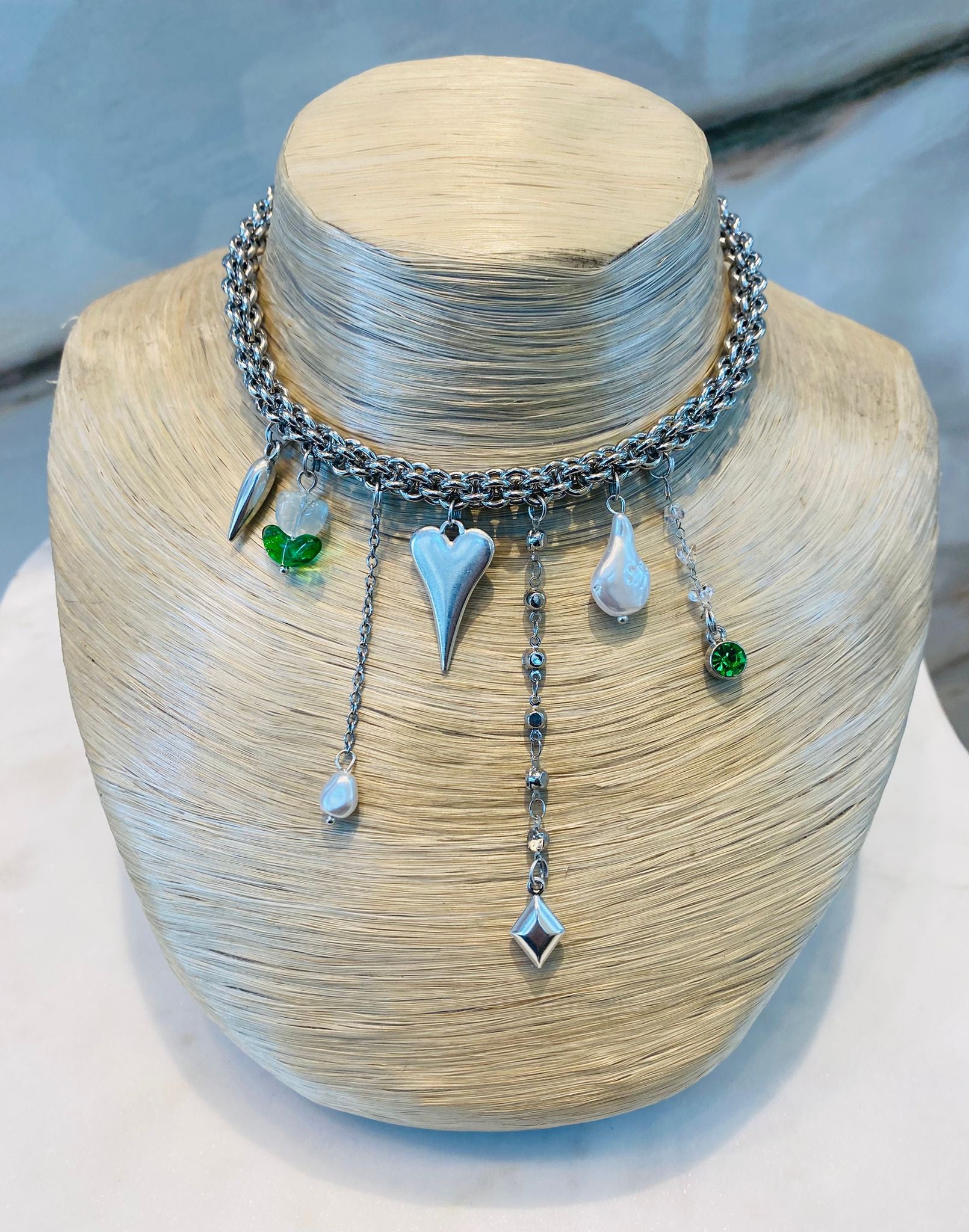 Aqua Kiss Necklace