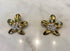 B02125049 Petal Earrings with Mini Pearls - Brown Loft