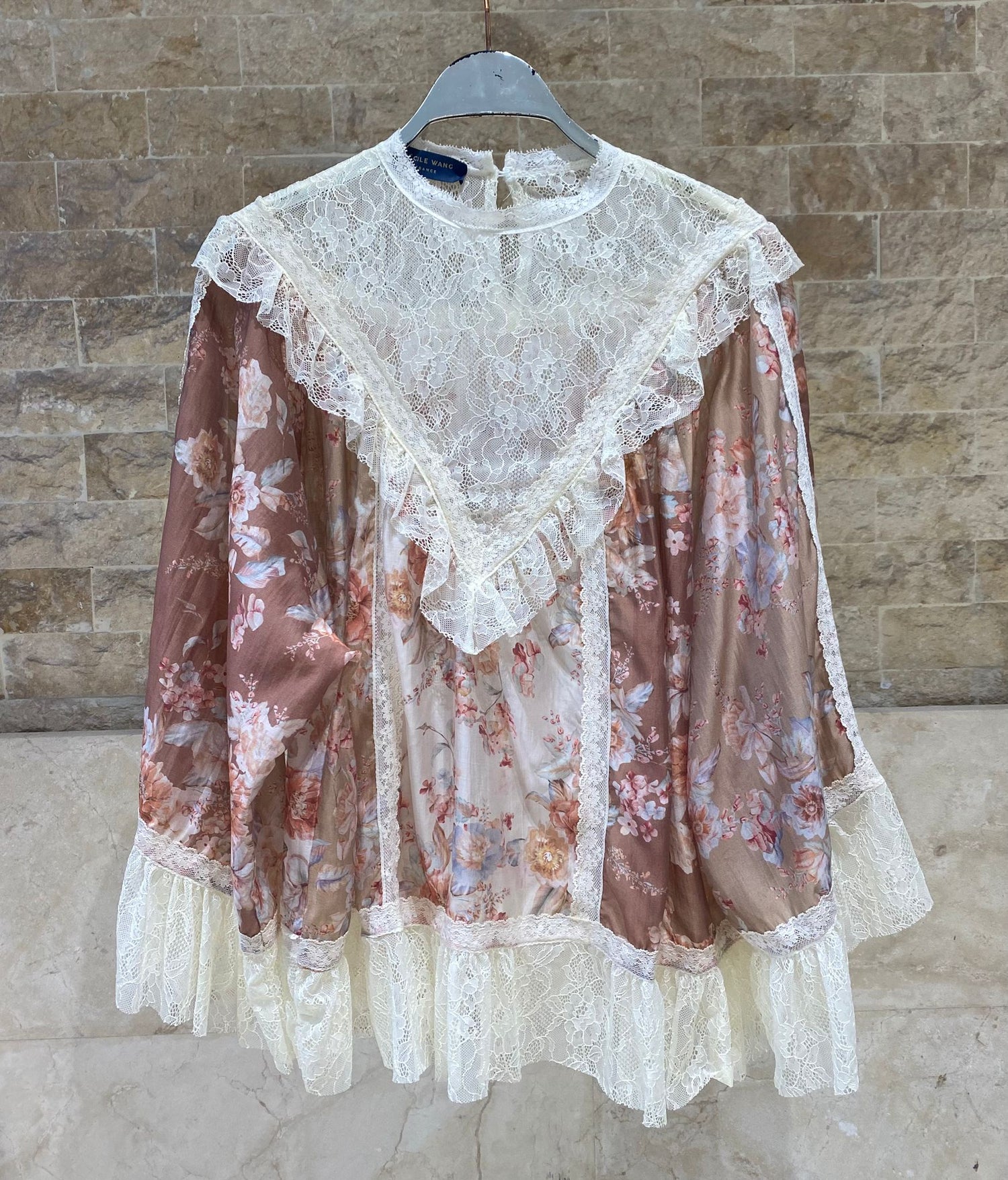 Zimmerman Lace Trim Loose Top BCR02568