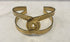 BRA2125051 Chanel Style Cuff Bracelet - Brown Loft