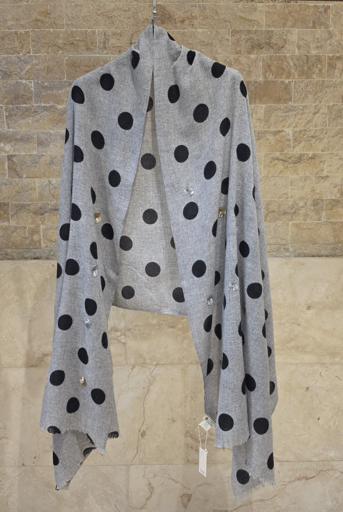 C2059 Polka dot Scarf