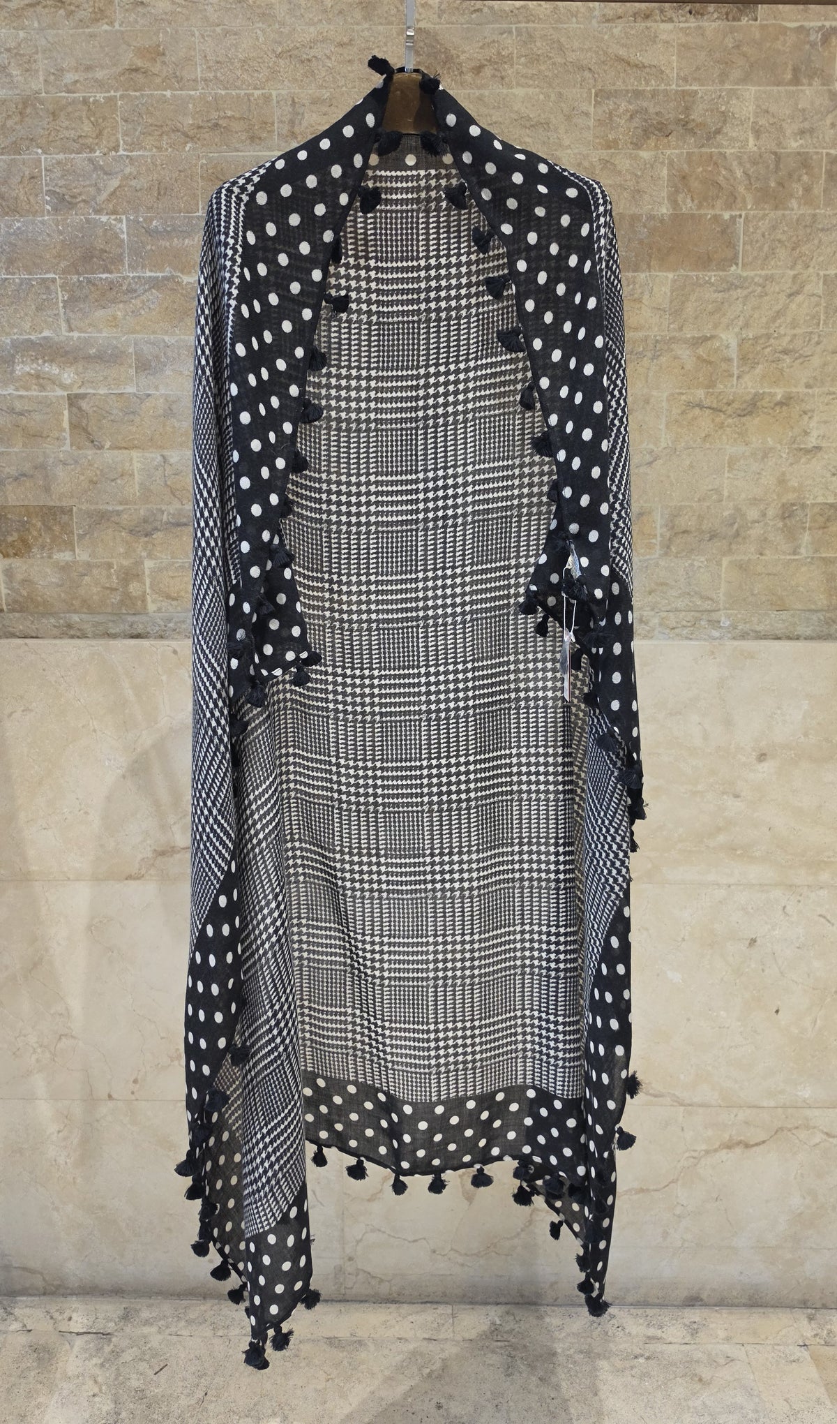 C21978 Mixed Pattern Scarf